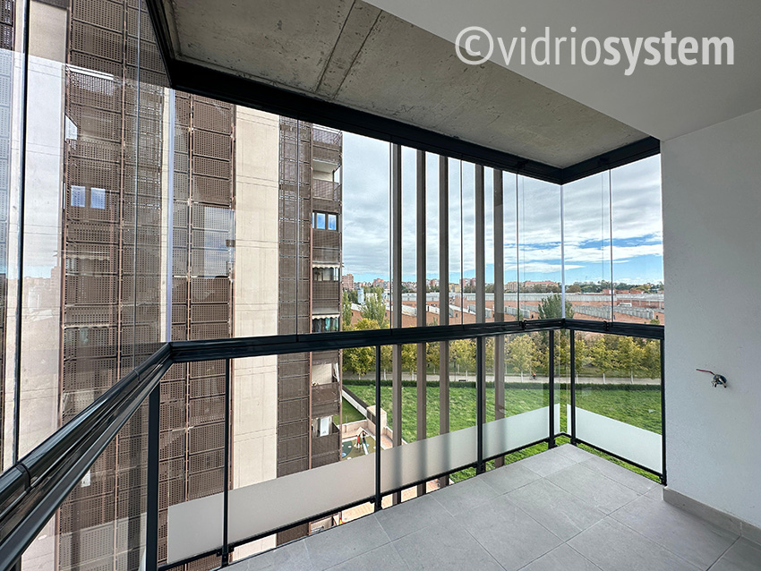 Cerramientos de terraza en Móstoles.