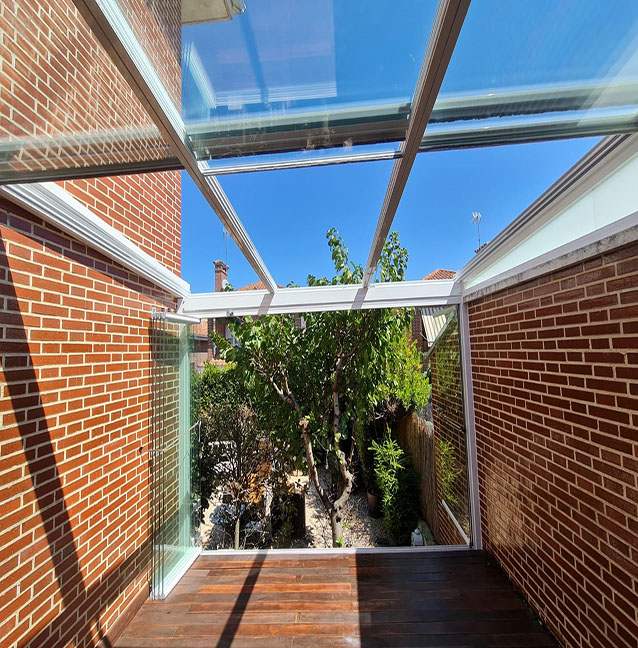 Cerramiento de patio.