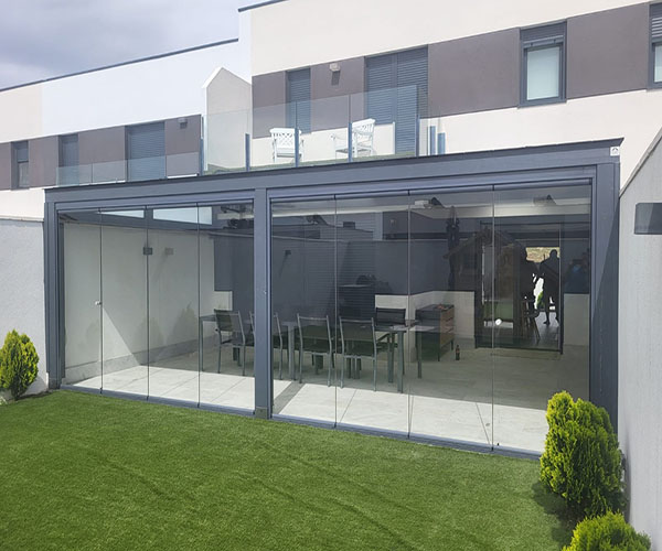 Cerramiento de terraza.