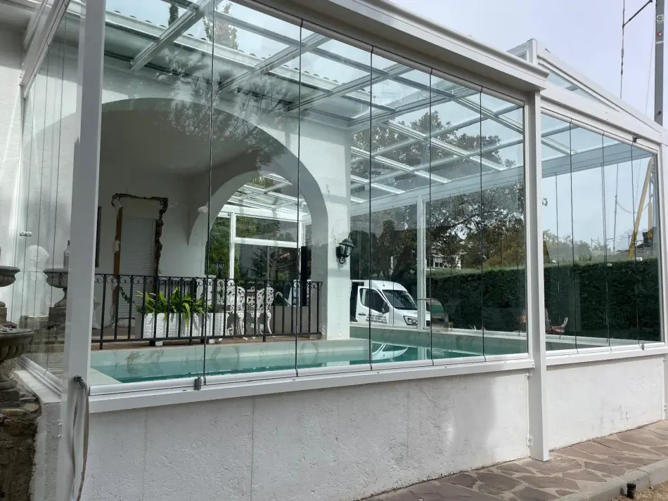 cerramiento acristalado en Alpedrete