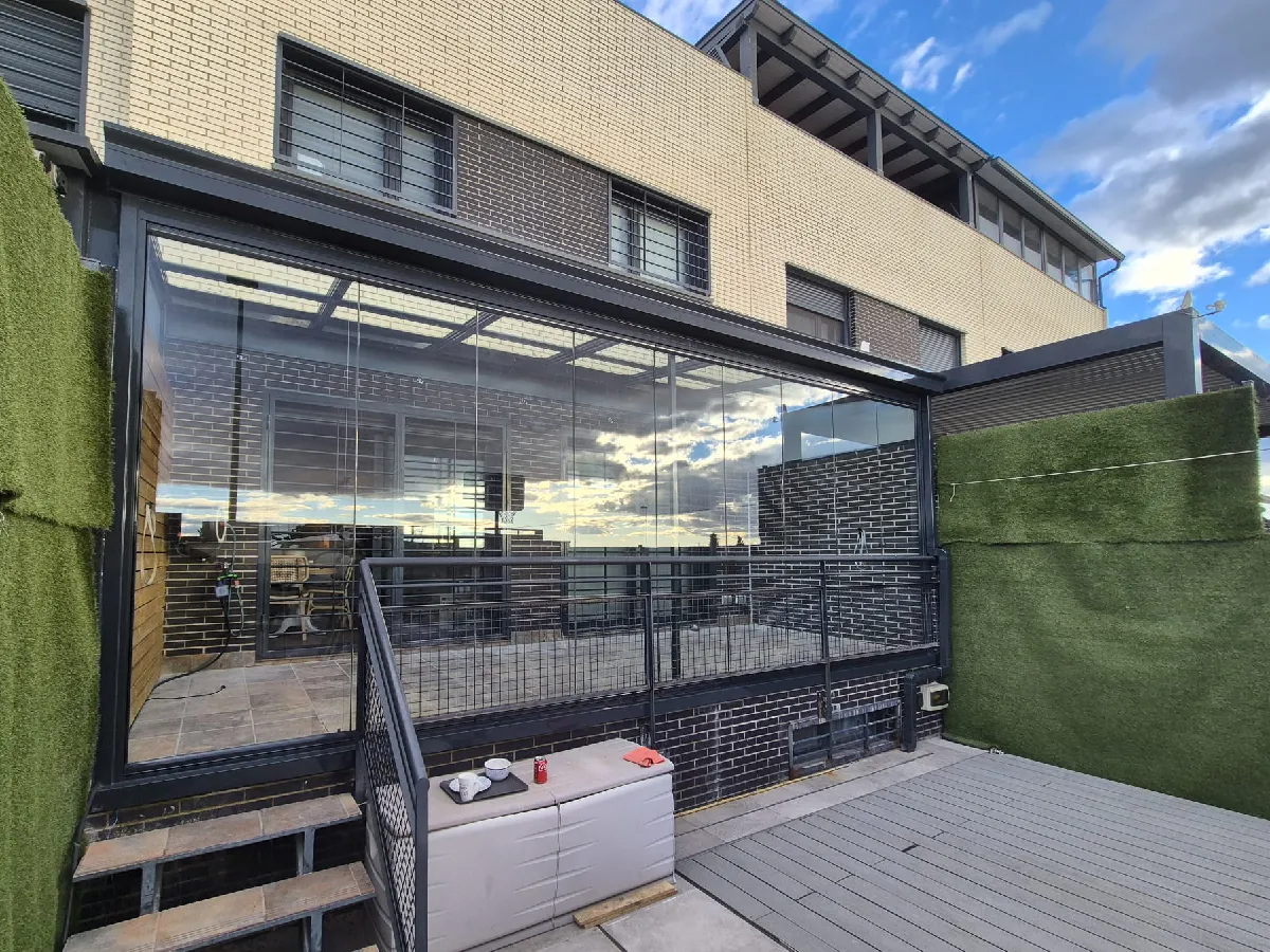 cerramientos de terraza en Getafe