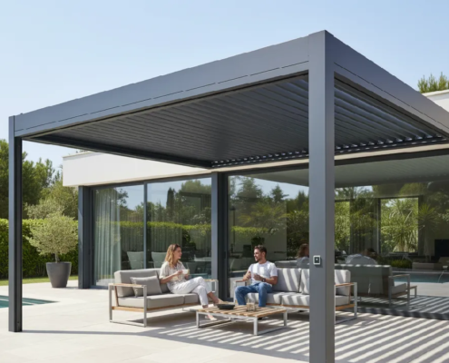 ¿Qué es mejor: una pérgola bioclimática o una pérgola de madera?