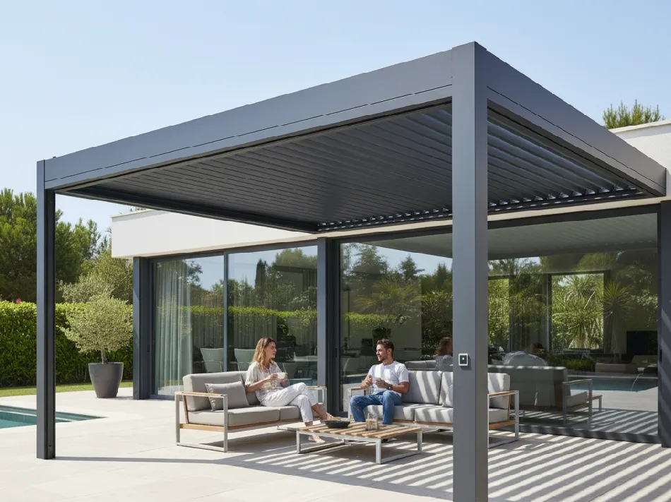 ¿Qué es mejor: una pérgola bioclimática o una pérgola de madera?